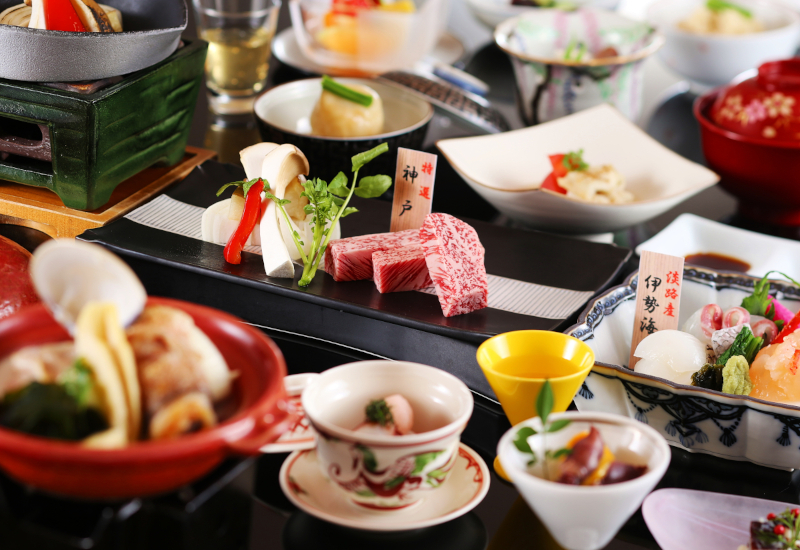 【至宝会席】神戸牛と瀬戸の至宝を食す会席